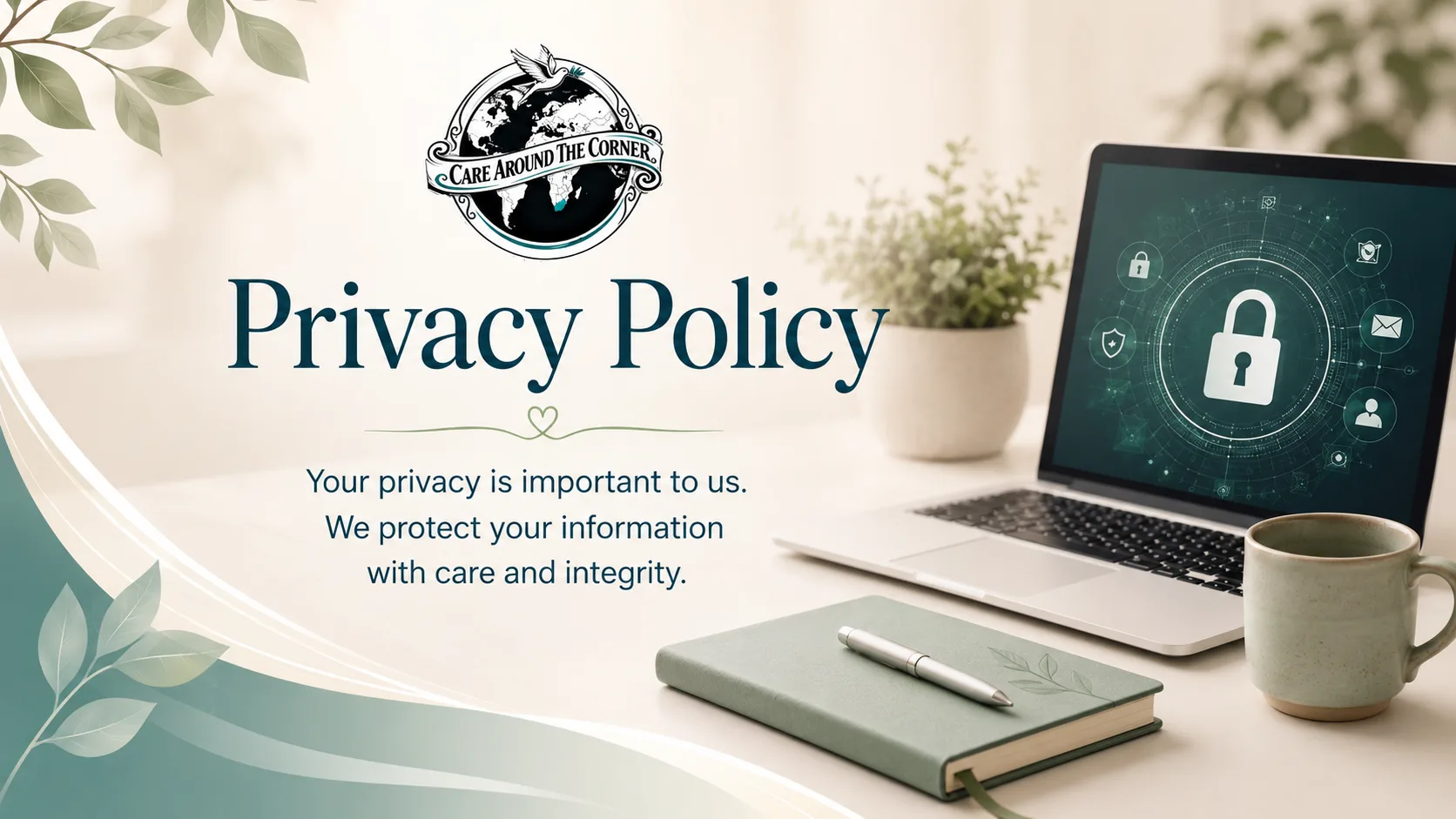 Privacy policy and secure client information support